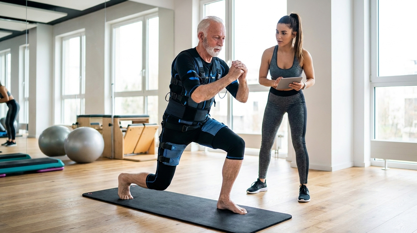 Renforcement musculaire après la pose d'une prothèse de hanche